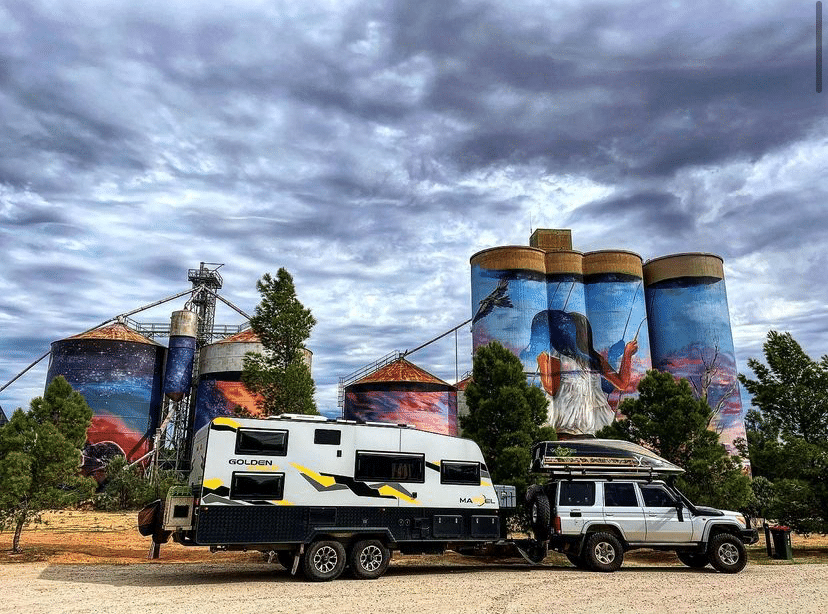 Australian Silo Art Trail Marvel RV